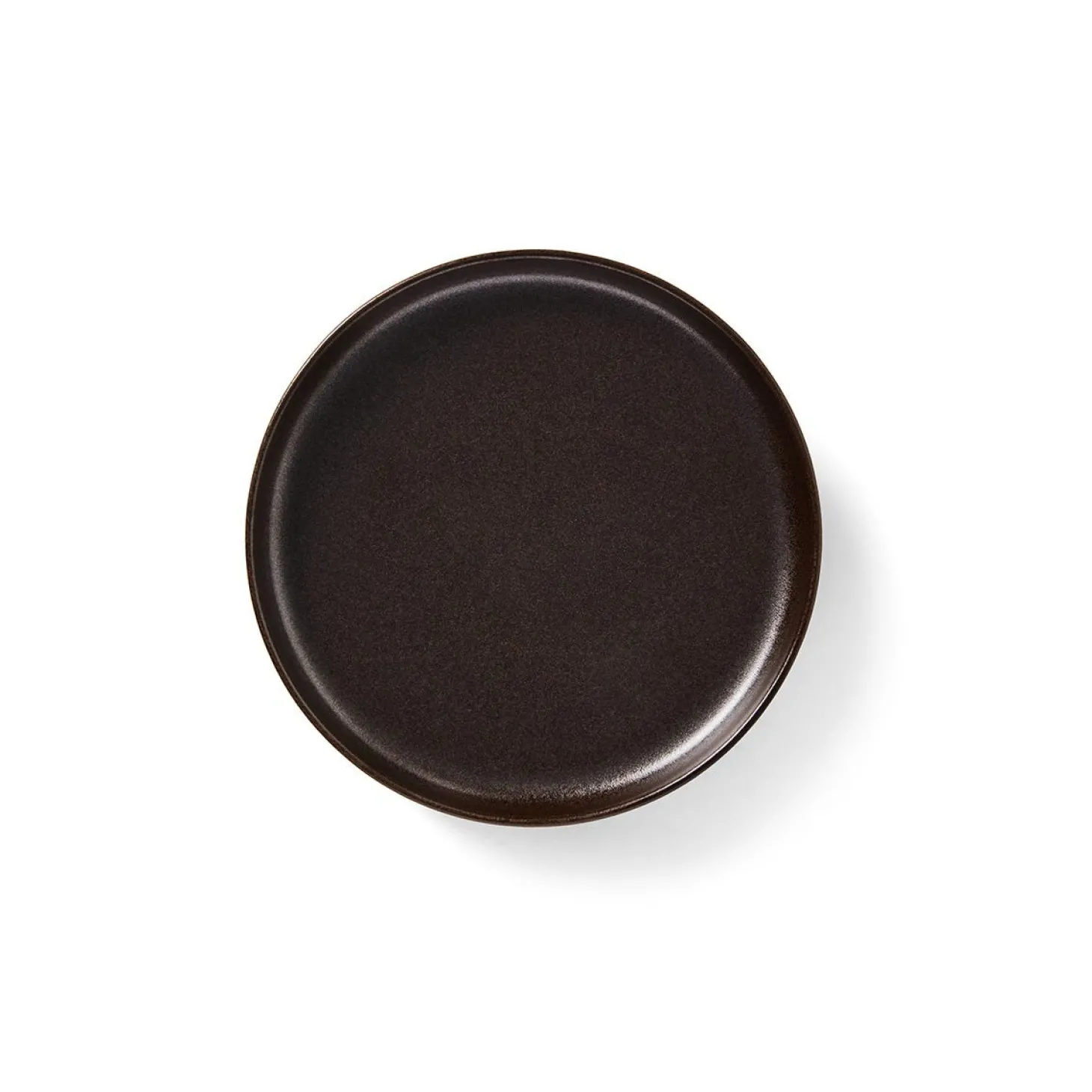 Assiett Bruno Stengods 17cm Brun