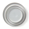 Assiett Bruno Stengods 17cm Vit