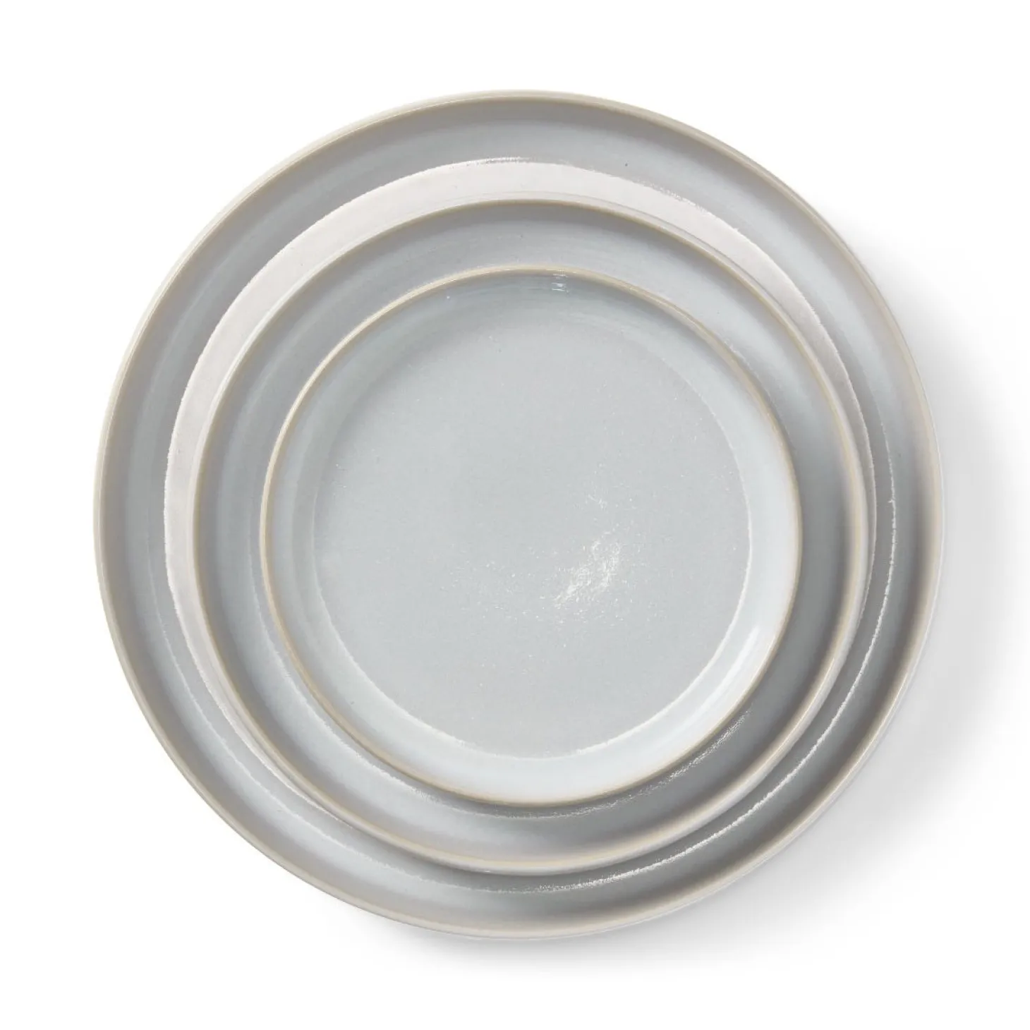 Assiett Bruno Stengods 17cm Vit