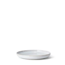 Assiett Bruno Stengods 17cm Vit