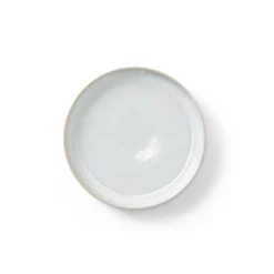 Assiett Bruno Stengods 17cm Vit