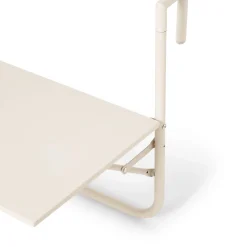 Balkongbord Metall 60x40cm Ljusbeige