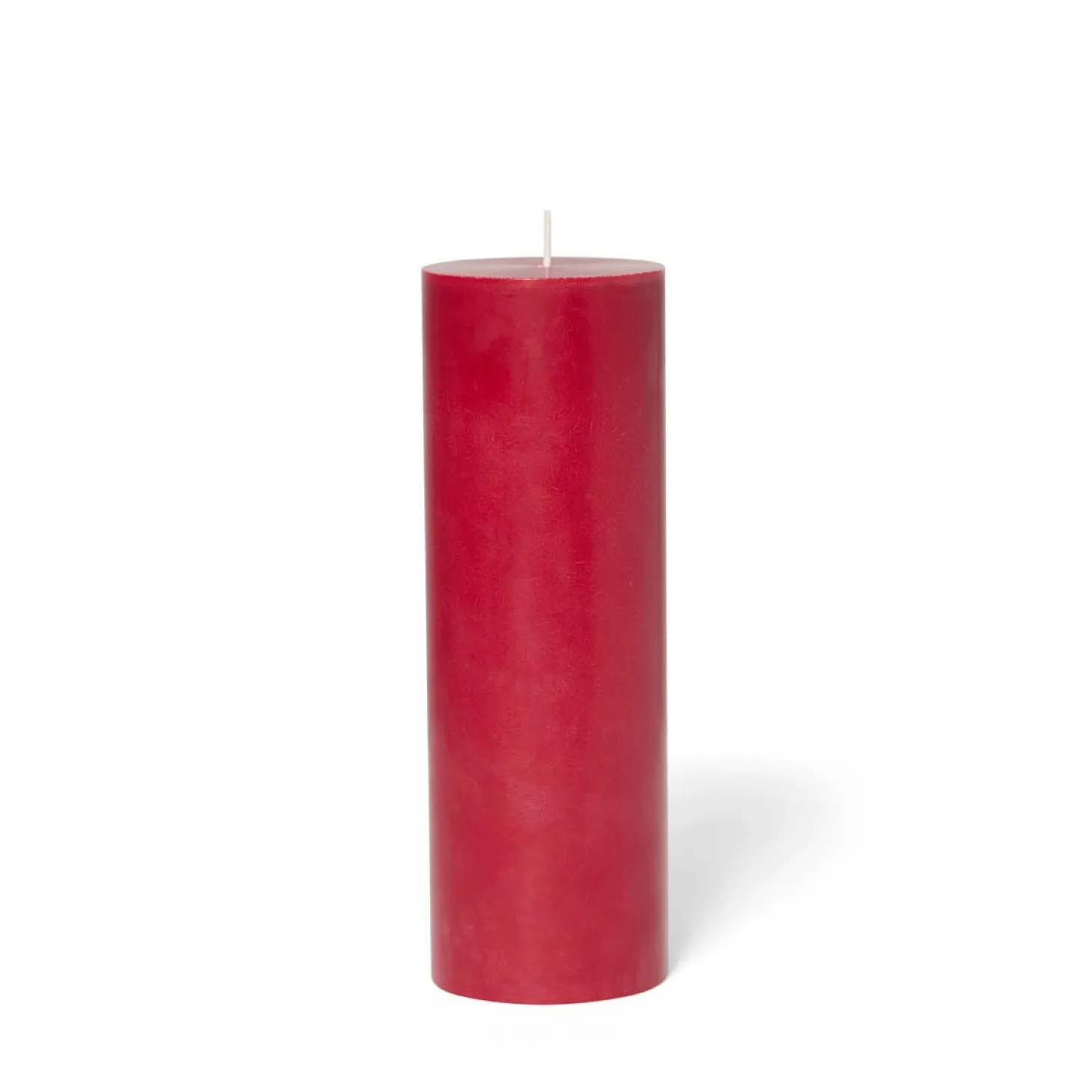 Blockljus Stearin 20x6,8cm Röd