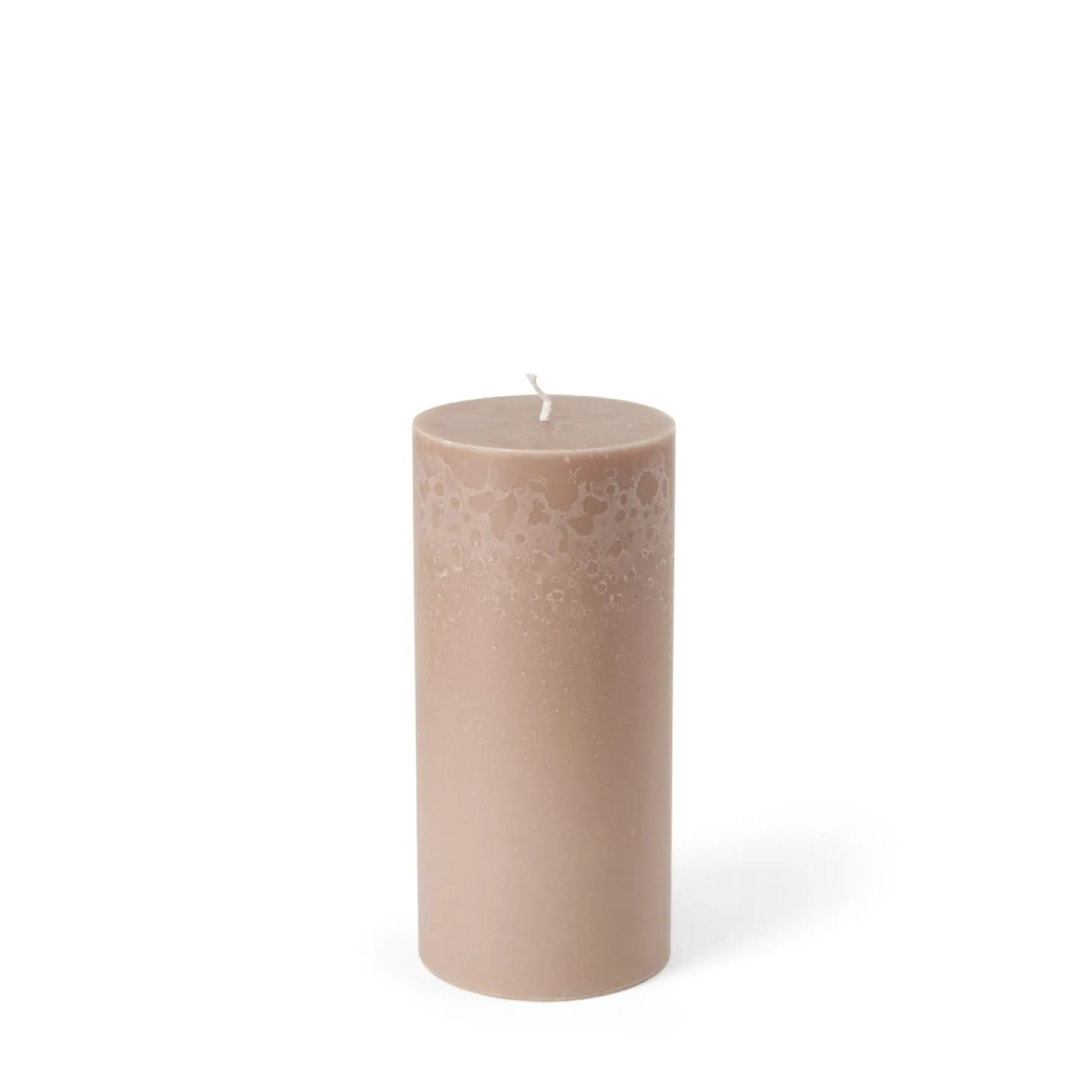 Blockljus Stearin 10x20cm Sand