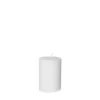 Blockljus Stearin 10x7cm Vit