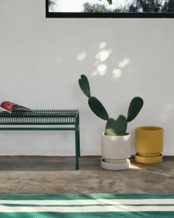 Bänk Palma Metall 110x48cm Grön
