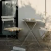 Bord Fällbart Metall 60cm Ljusbeige