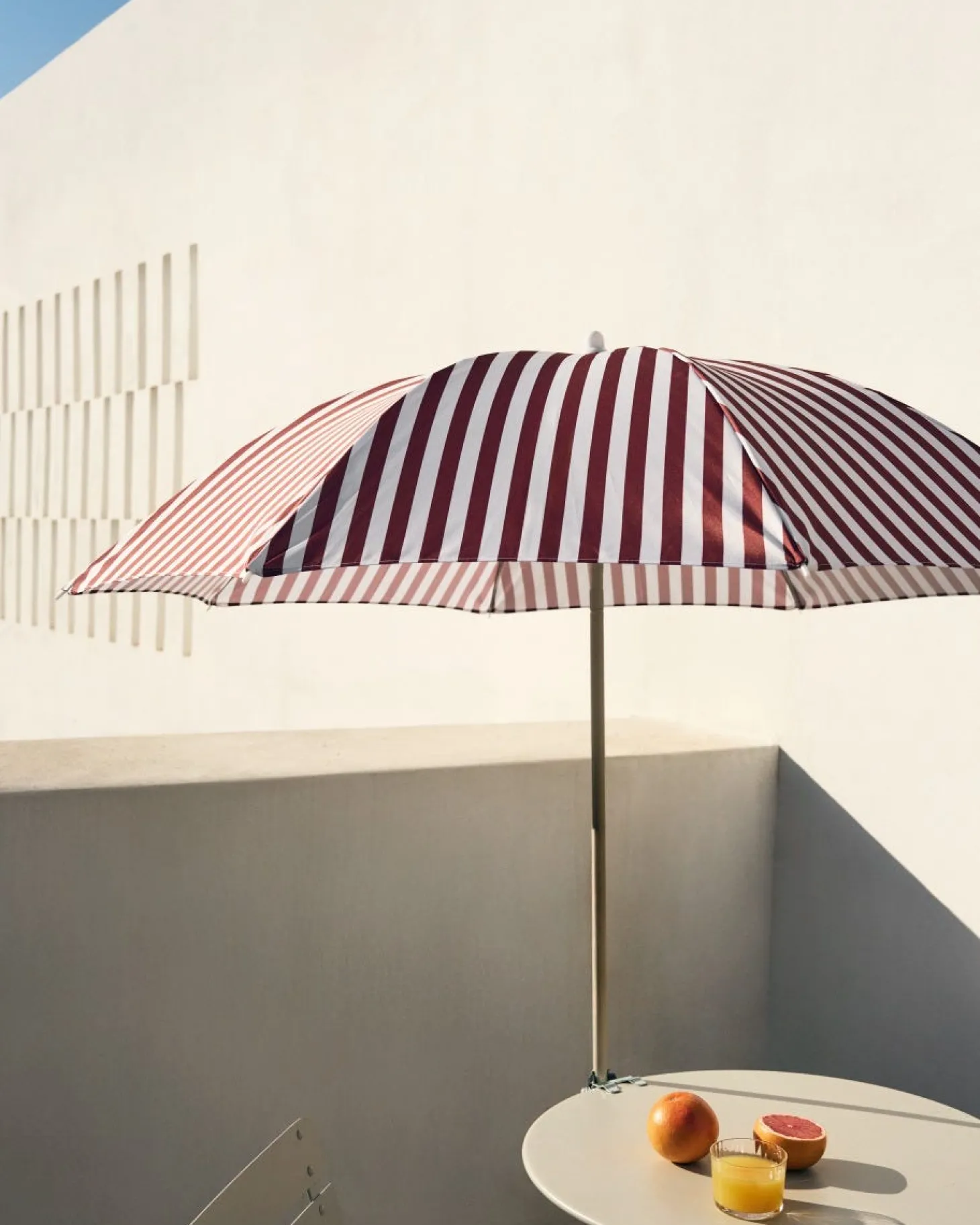 Bord Fällbart Metall 60cm Ljusbeige
