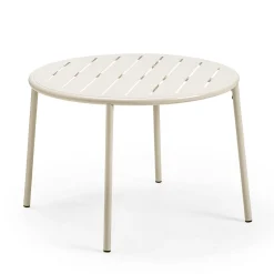 Bord Palma Metall 73x45cm Beige
