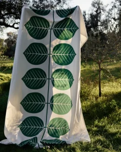 Bordsduk Stig Lindberg Linnemix 140x240cm Grön