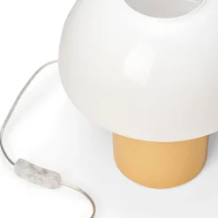 Bordslampa Alba 24x29cm Gul