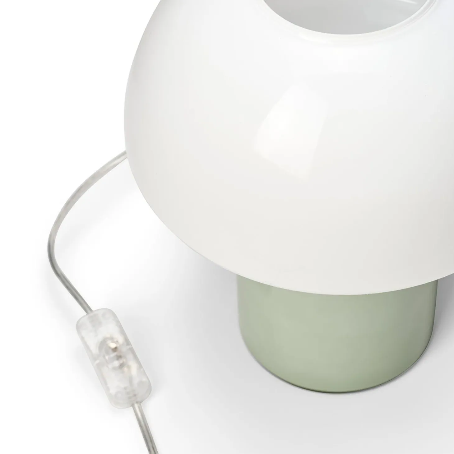 Bordslampa Alba 24x29cm Ljusgrön