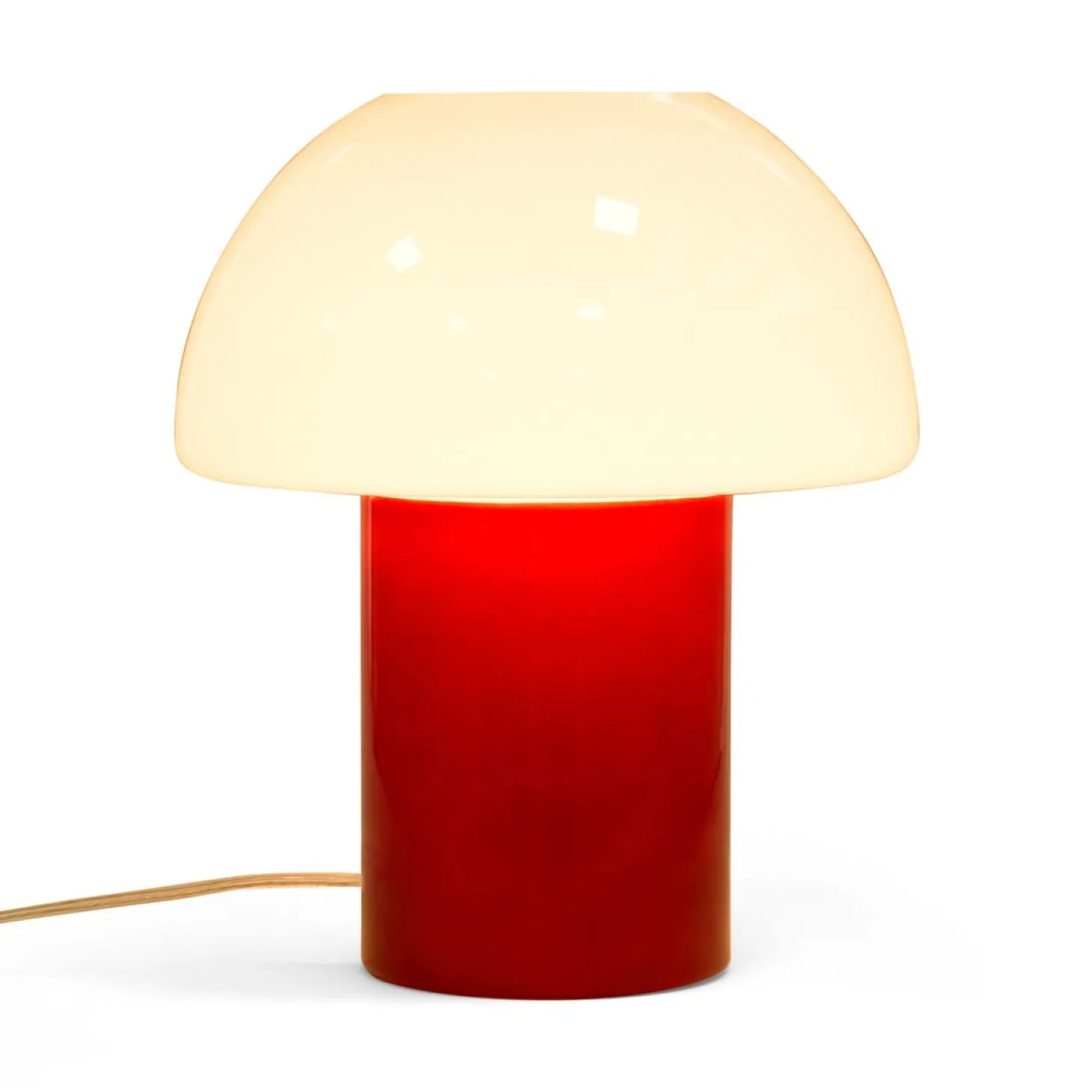 Bordslampa Alba 24x29 cm Röd