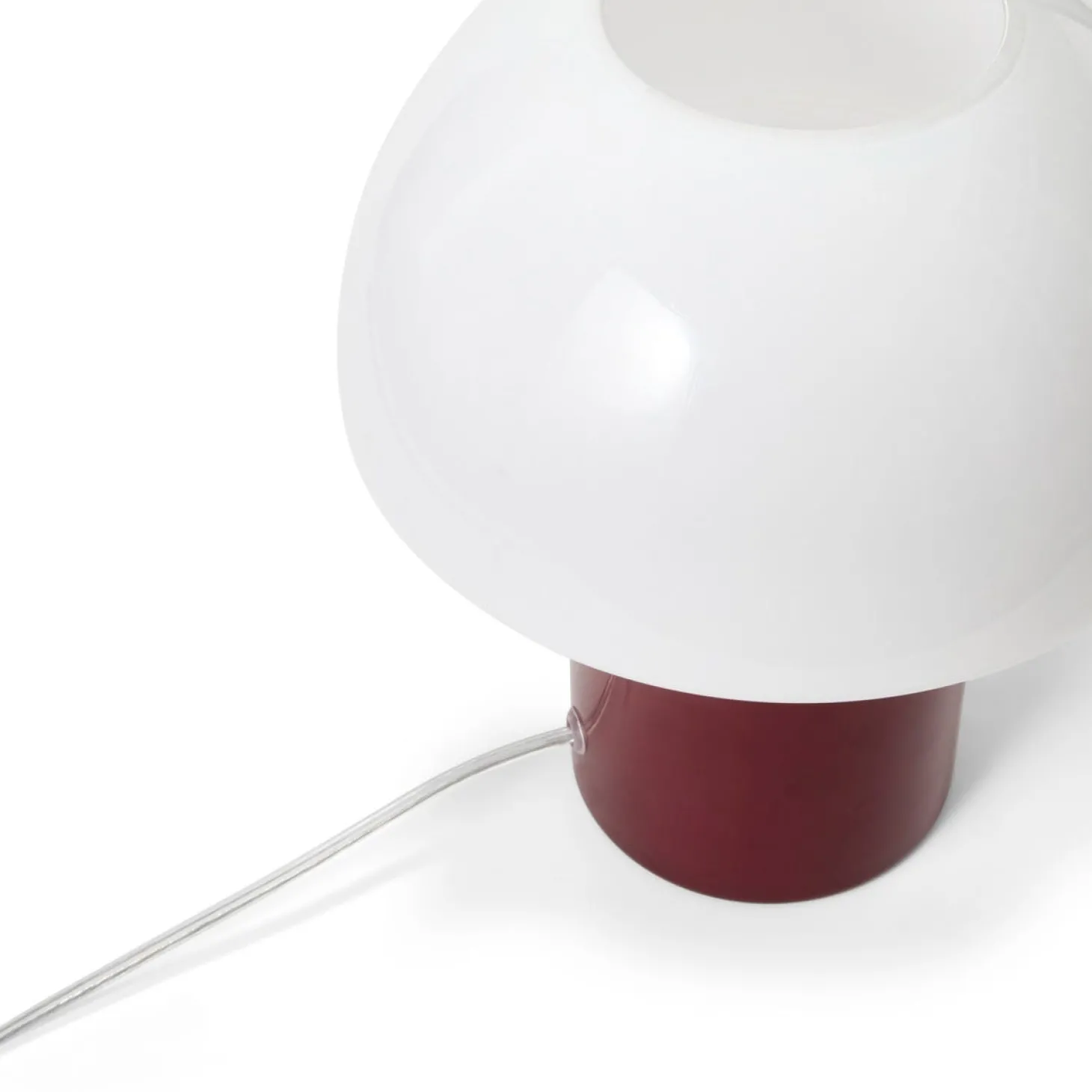 Bordslampa Alba 24x29 cm Röd