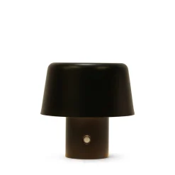 Bordslampa Portabel LED Svart