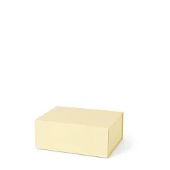 Box Ted M 25x18,5cm Ljusgul