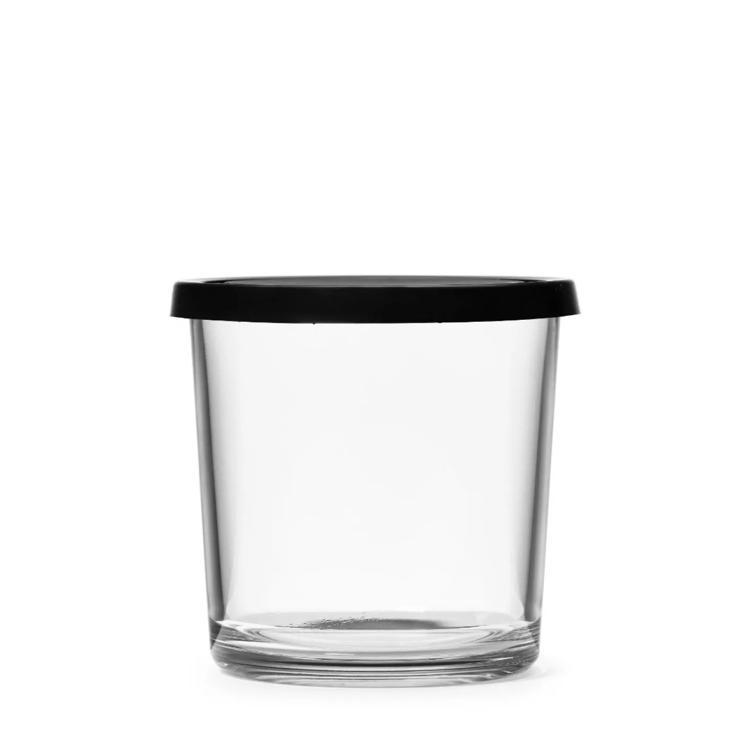 Burk Glas Lock 0,4L Hög Svart