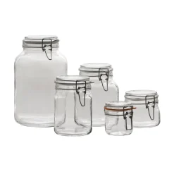 Burk Glas Snäpplock 1L