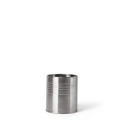 Burk Metall 13x11cm Silver
