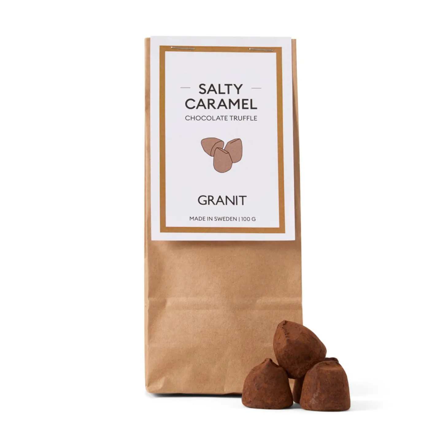 Chocolate Truffle Salty Caramel 100g