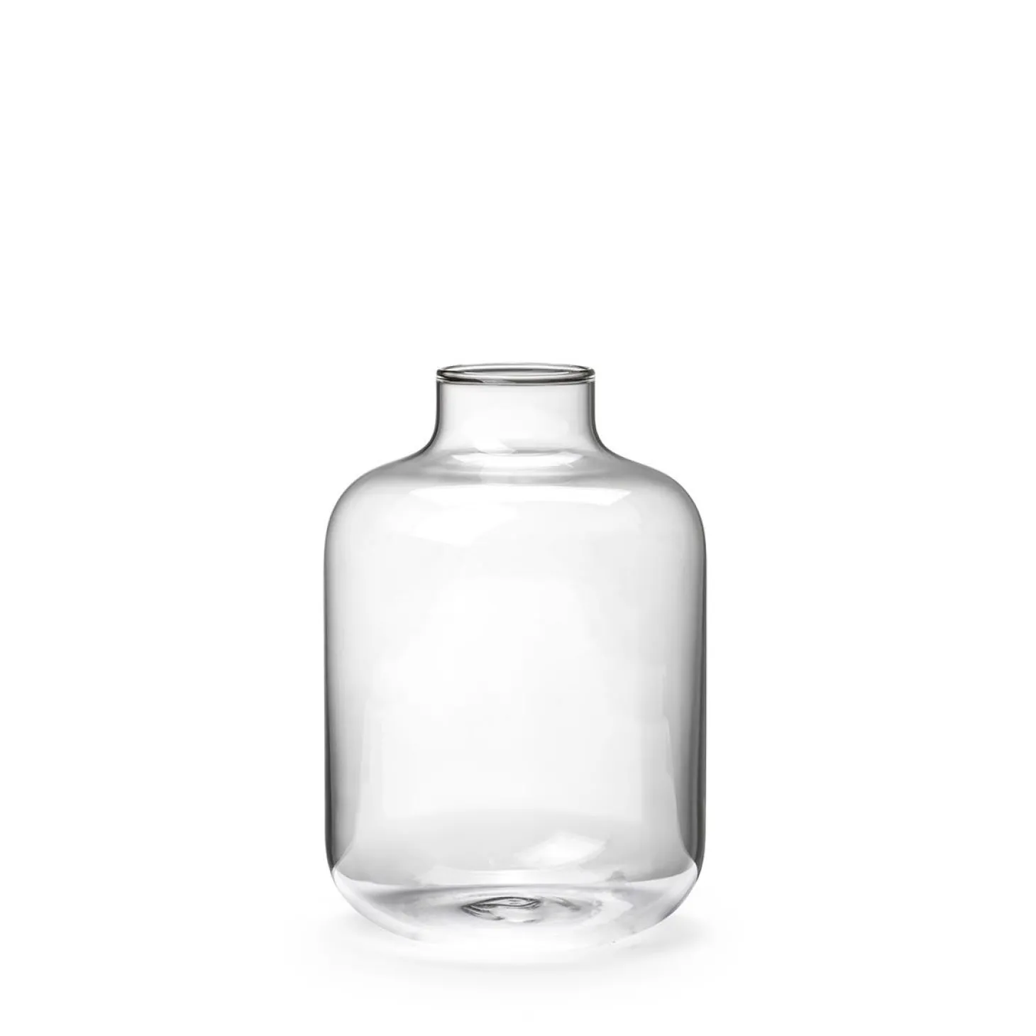 Cutting Vase Borosilicate 7x11.5 cm