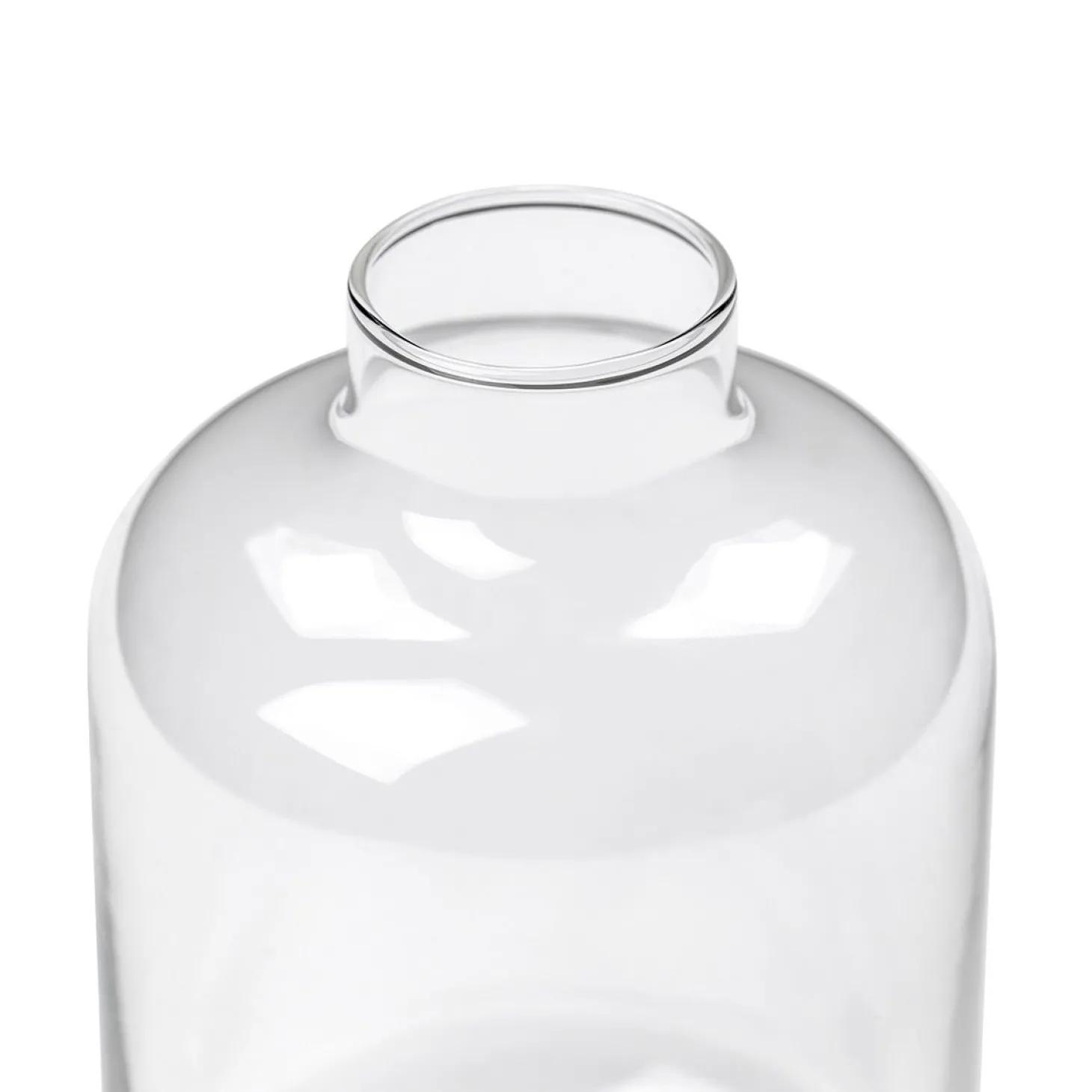 Cutting Vase Borosilicate 7x11.5 cm