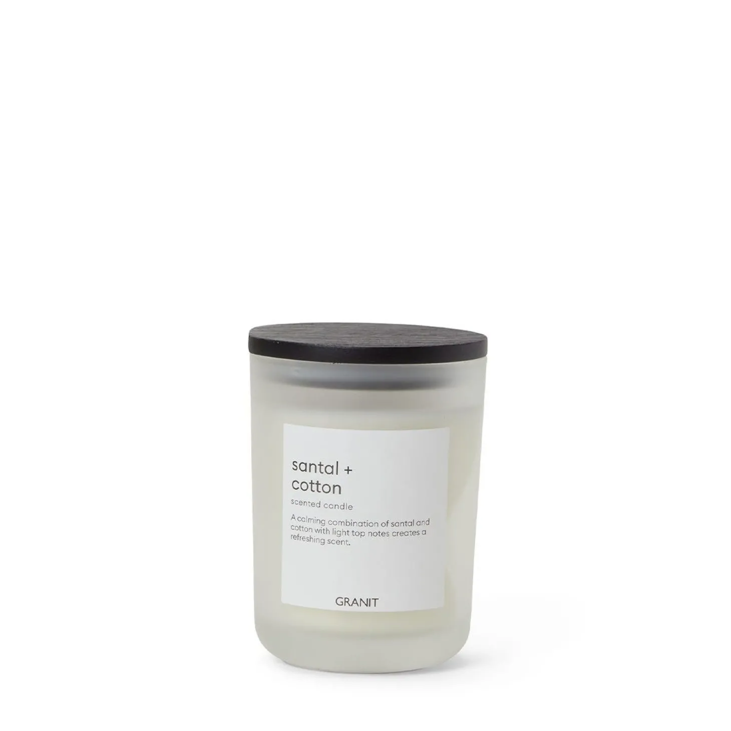 Doftljus Frosted Santal & Cotton