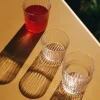 Glas Rilled 20cl Klar