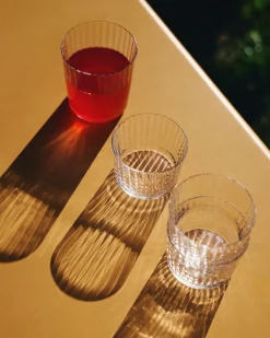 Glas Rilled 50cl Klar