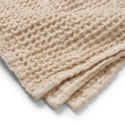 Handduk Våffla 30x30cm 3-p Bomull Beige