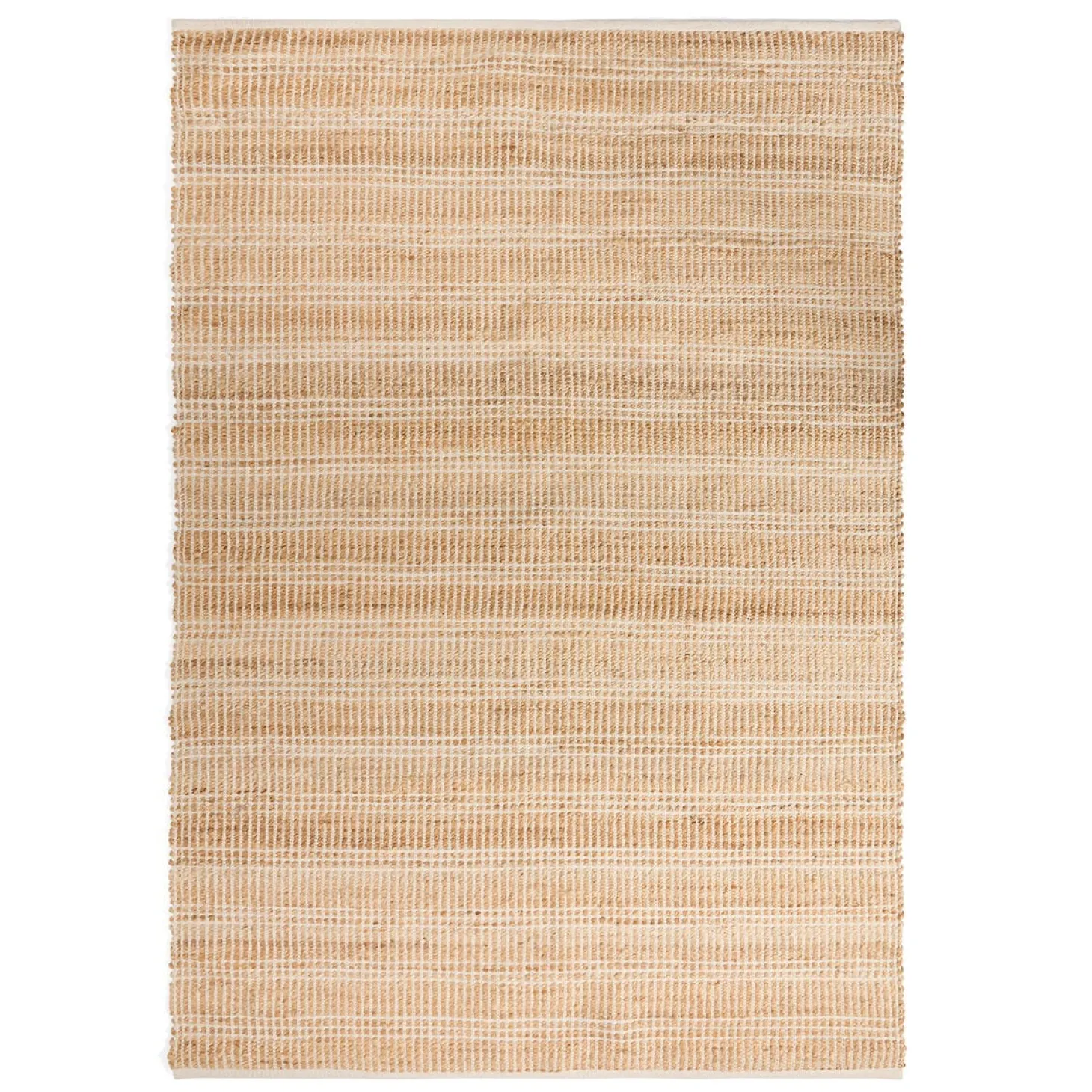 Jute/bomullsmatta 170x240cm Natur