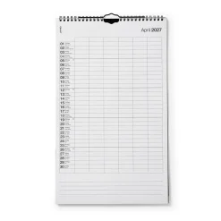 Kalender Kolumn 2026/2027 Beige