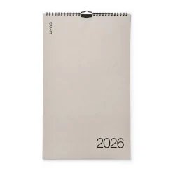 Kalender Kolumn 2026 Beige
