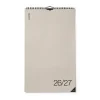Kalender Kolumn 2026/2027 Engelska Beige