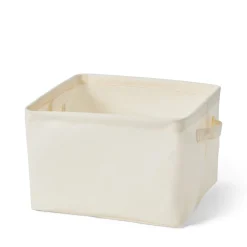 Korg Hopvikbar Fyrkant 27x27cm Offwhite
