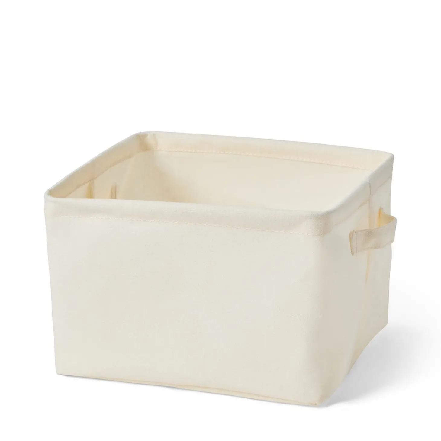 Korg Hopvikbar Fyrkant 27x27cm Offwhite
