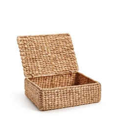 Korg Lock Vattenhyacint 34x12x26cm Natur