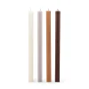Kronljus Fyrkant H25cm 4-p Brun