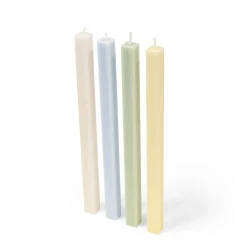 Kronljus Fyrkant H25cm 4-p Pastell