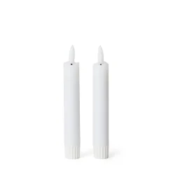 Kronljus LED 15cm 2-p Vit