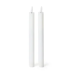 Kronljus LED 25cm 2-p Vit