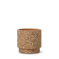 Kruka Stänk 14x13cm Brun