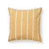 Kuddfodral Linnemix Rand 50x50cm Gul