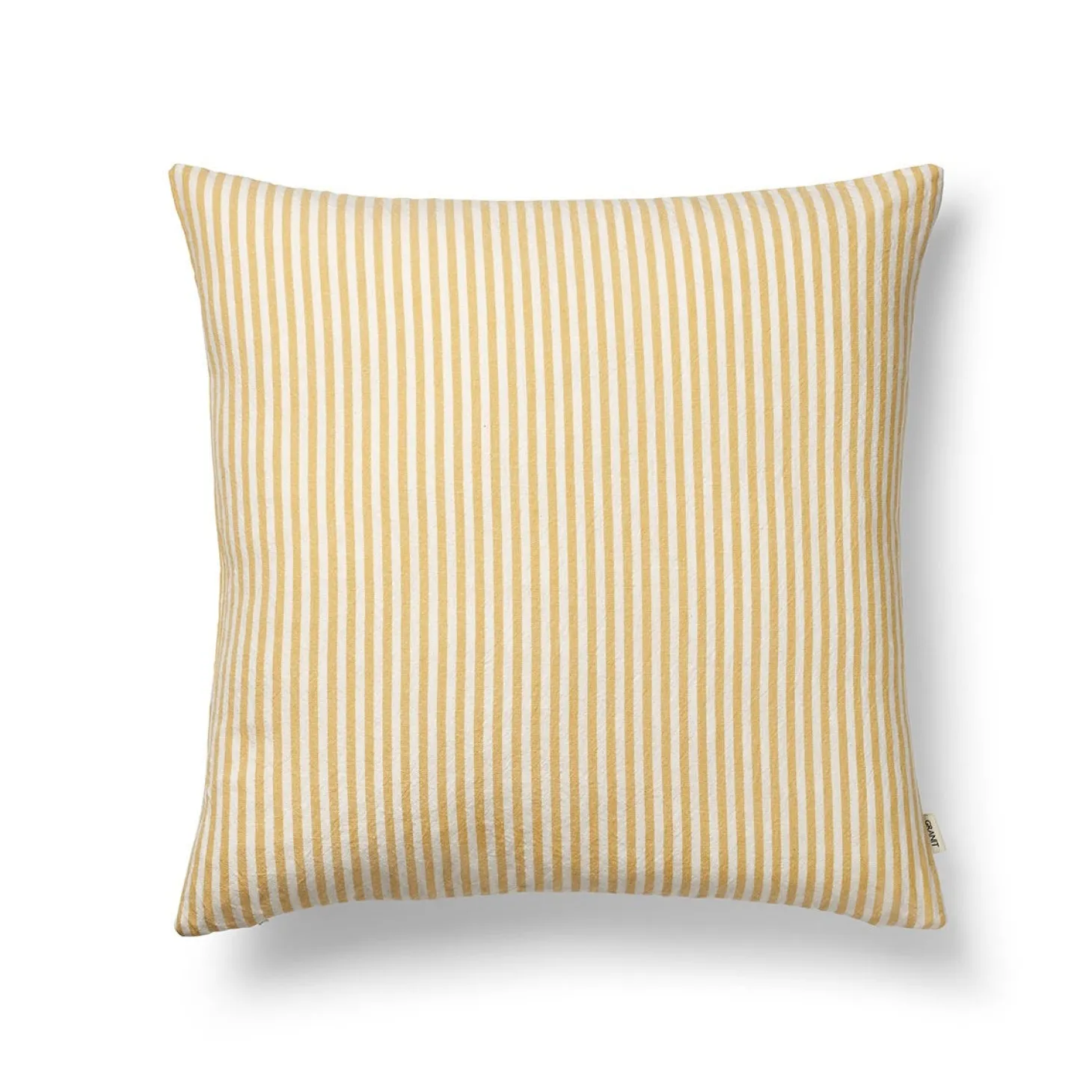 Kuddfodral Linnemix Rand 50x50cm Gul