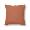 Kuddfodral Linnemix 50x50cm Roströd