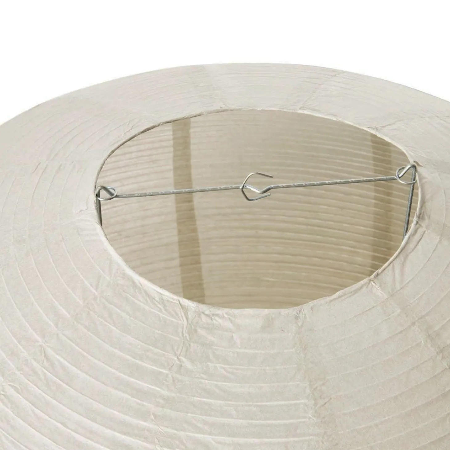 Lampskärm Rispapper Luna 80cm Ljusgrå
