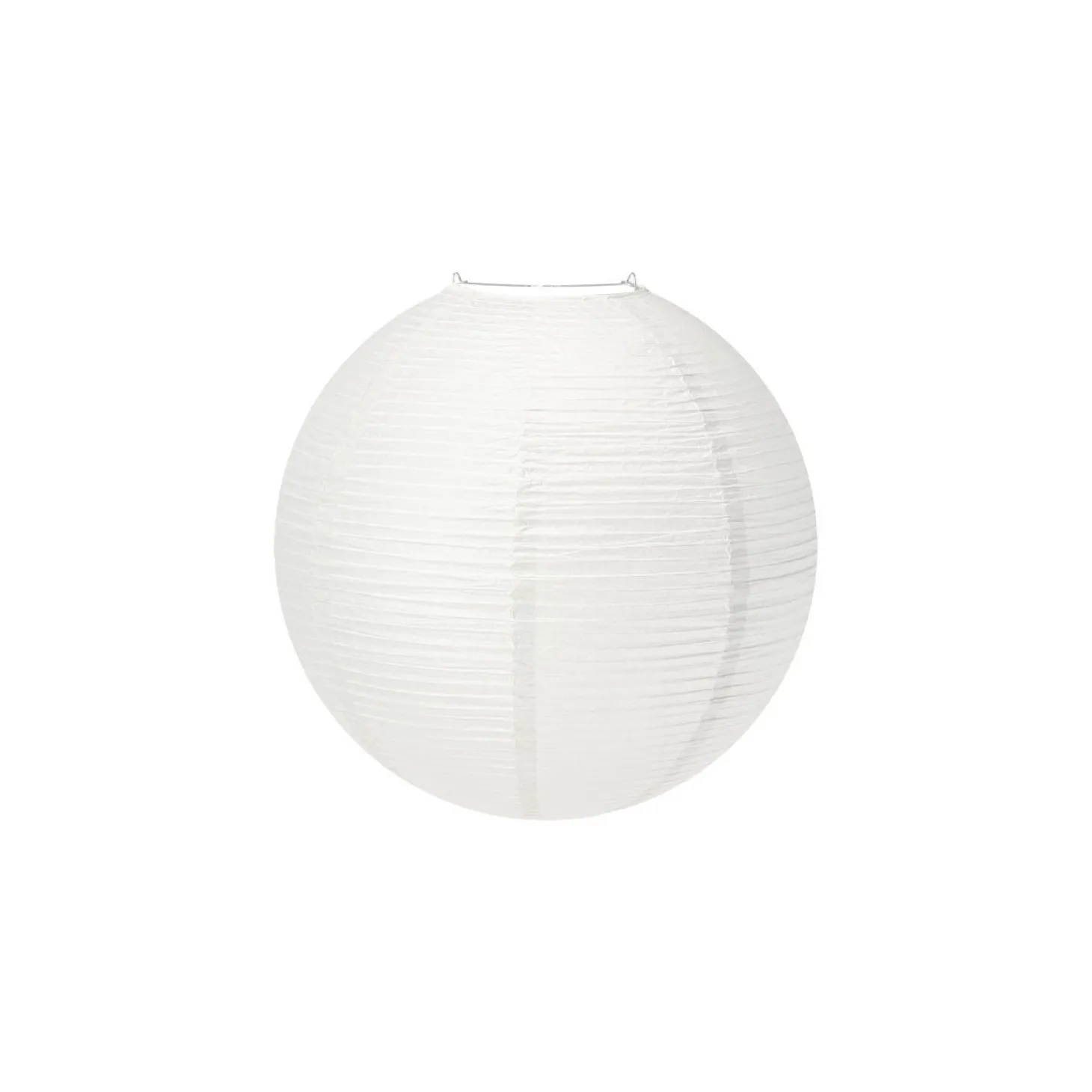 Lampskärm Rispapper Luna 40cm Vit
