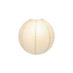 Lampskärm Rispapper Luna 40cm Vit