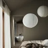 Lampskärm Rispapper Luna 60cm Vit