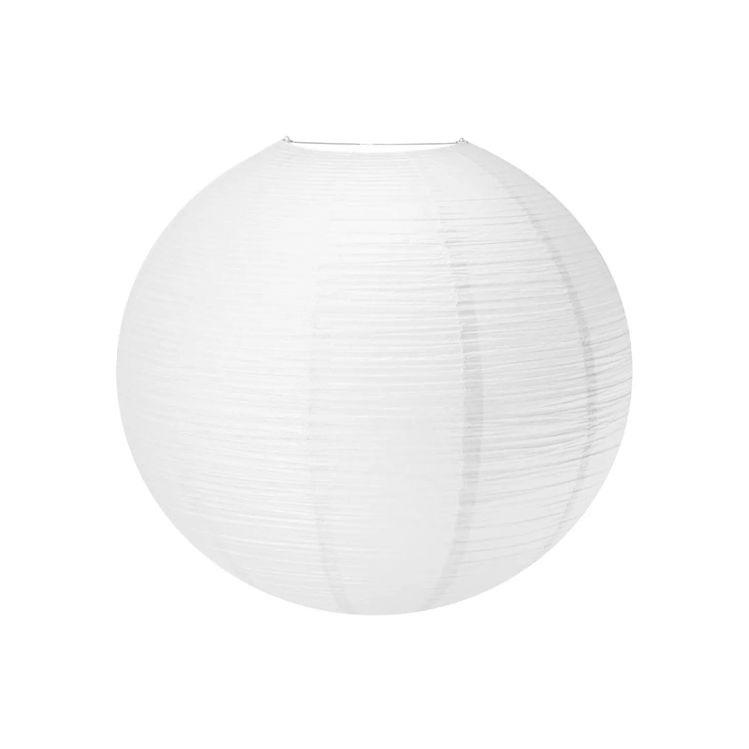 Lampskärm Rispapper Luna 60cm Vit